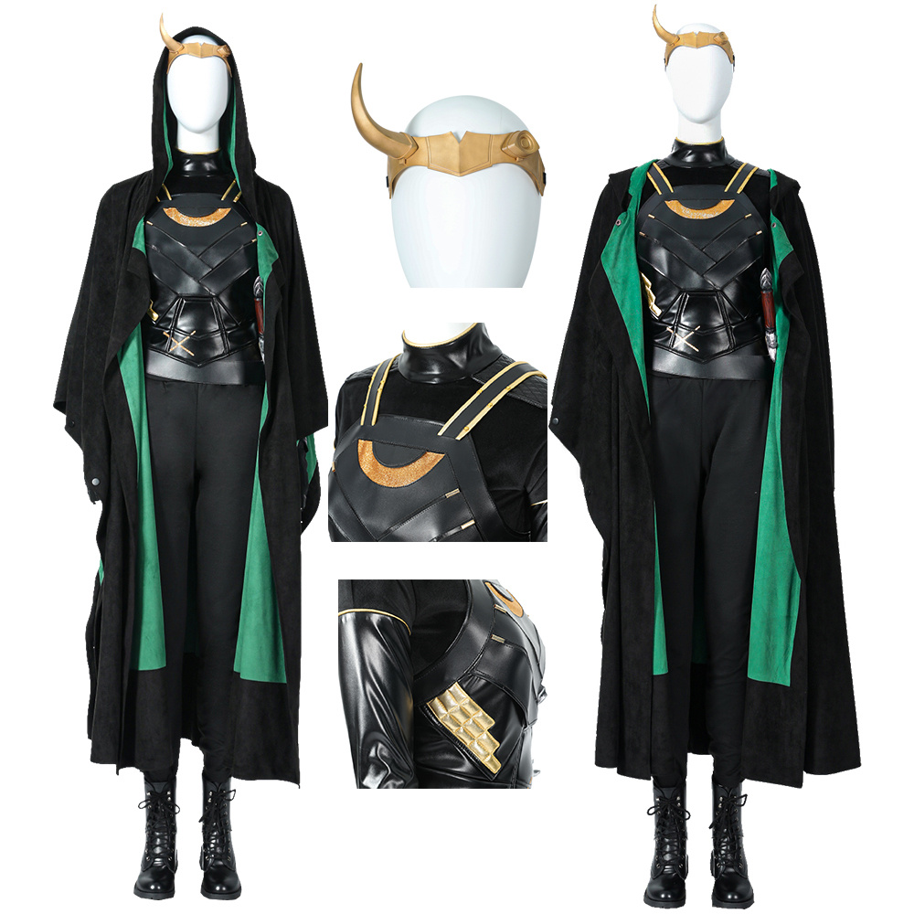 Lady Loki Cosplay Costume